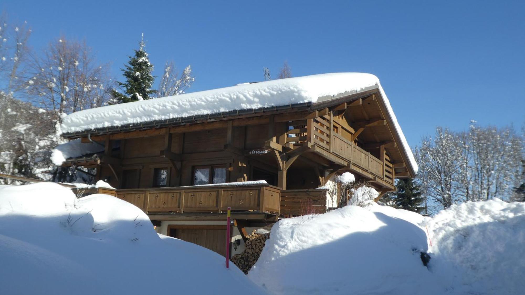 Chalet Le Solaret メジェーヴ エクステリア 写真